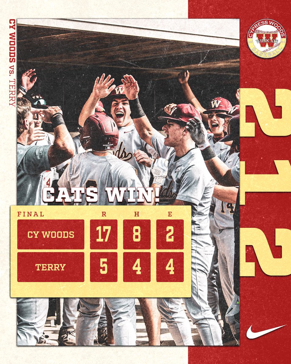 Cypress Woods Baseball tweet media