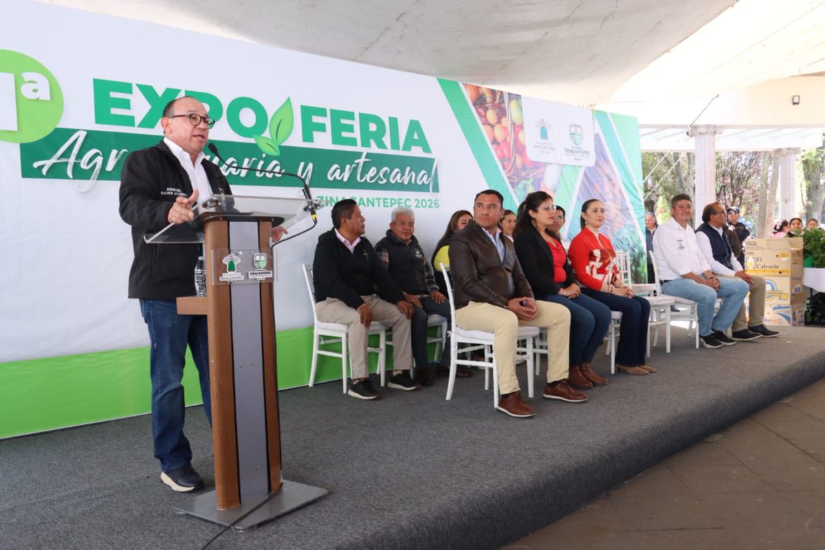 #Zinacantepec inaugura la Expo Feria Agropecuaria y Artesanal 2026 apocaliptic.com/edomex/zinacan…