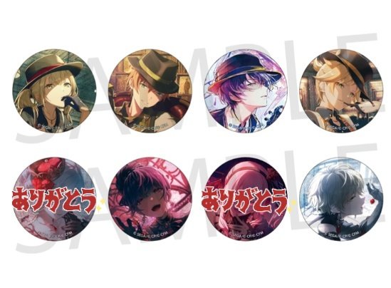 プロセカ グッズ交換 買取 仮約束 譲渡 グリッター缶バッジ グリ缶 52b