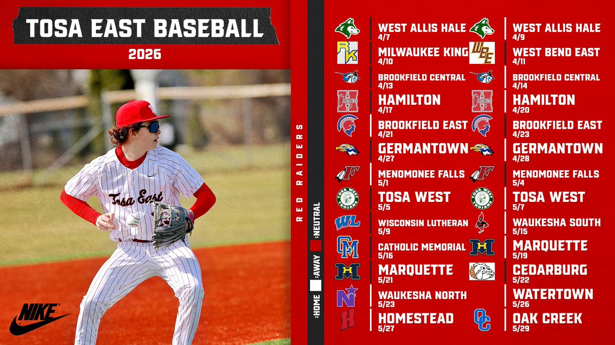 Tosa East Baseball tweet media