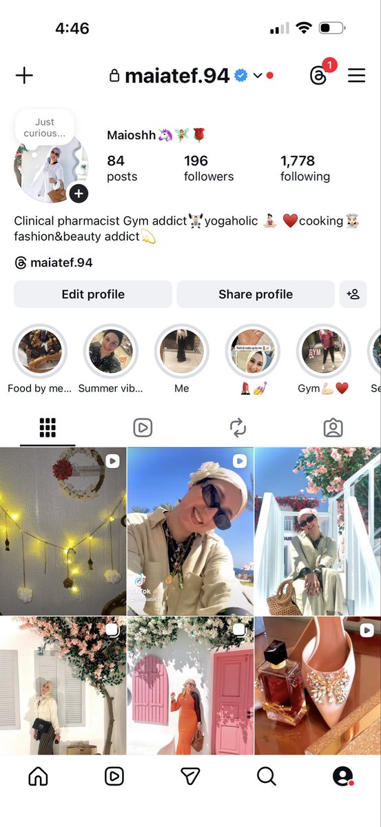 94Maiatef's tweet photo. اكونت facebook و instgarm vertified ✅اي اكونت تاني مش تبعي و مش مسئولة عنهم block w report لاي حاجة https://t.co/BRV2ufAhrs