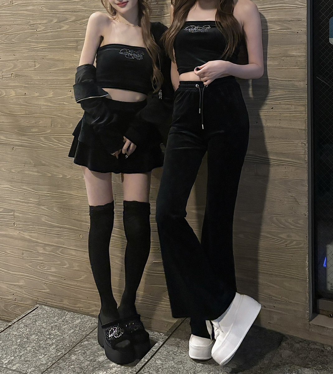 大人っぽく着たい方はロングパンツもおすすめ🎀🪞🪄
