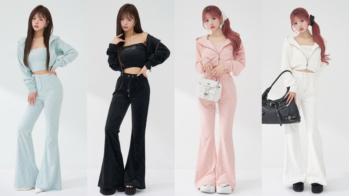 大人っぽく着たい方はロングパンツもおすすめ🎀🪞🪄