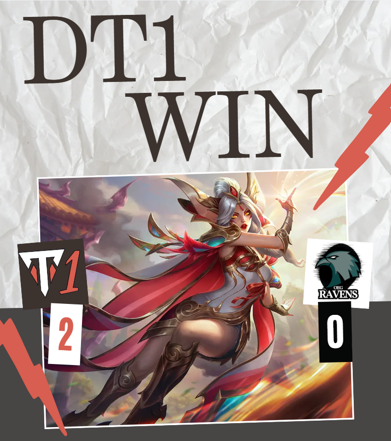 An impressive showing from DT1 to even up their record at 2-2 for Titan Sentinel!