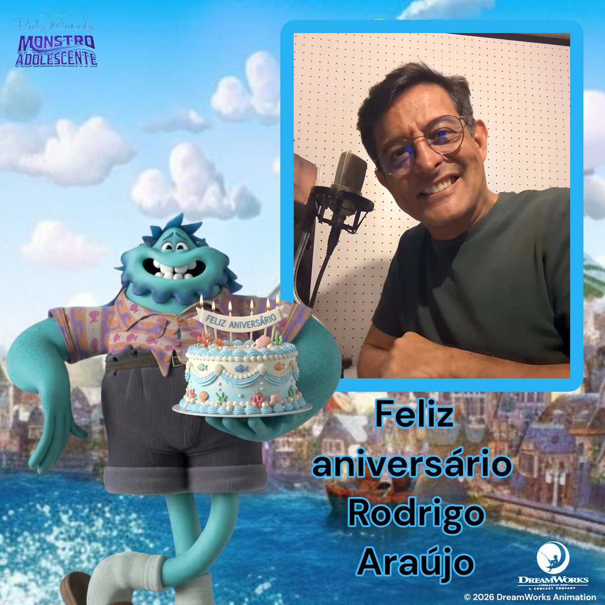 GABRIEL02595937's tweet photo. Feliz aniversário, Rodrigo Araújo, o dublador do Tio Bagre, o irmão da Agatha e tio da Ruby.

#RubyMarinhoFilme
#RubyGillmanTeenageKraken https://t.co/WMDJFrkB6S