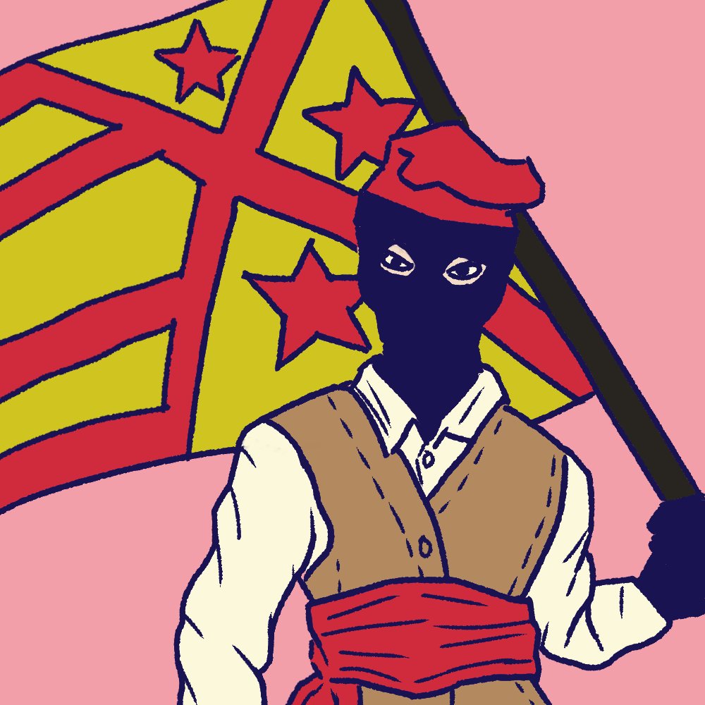 ElRucVermell's tweet photo. @LarpingWigger 🙋‍♂️ Visca la República de la Catalunya Sud! https://t.co/lFu9YxQuV8