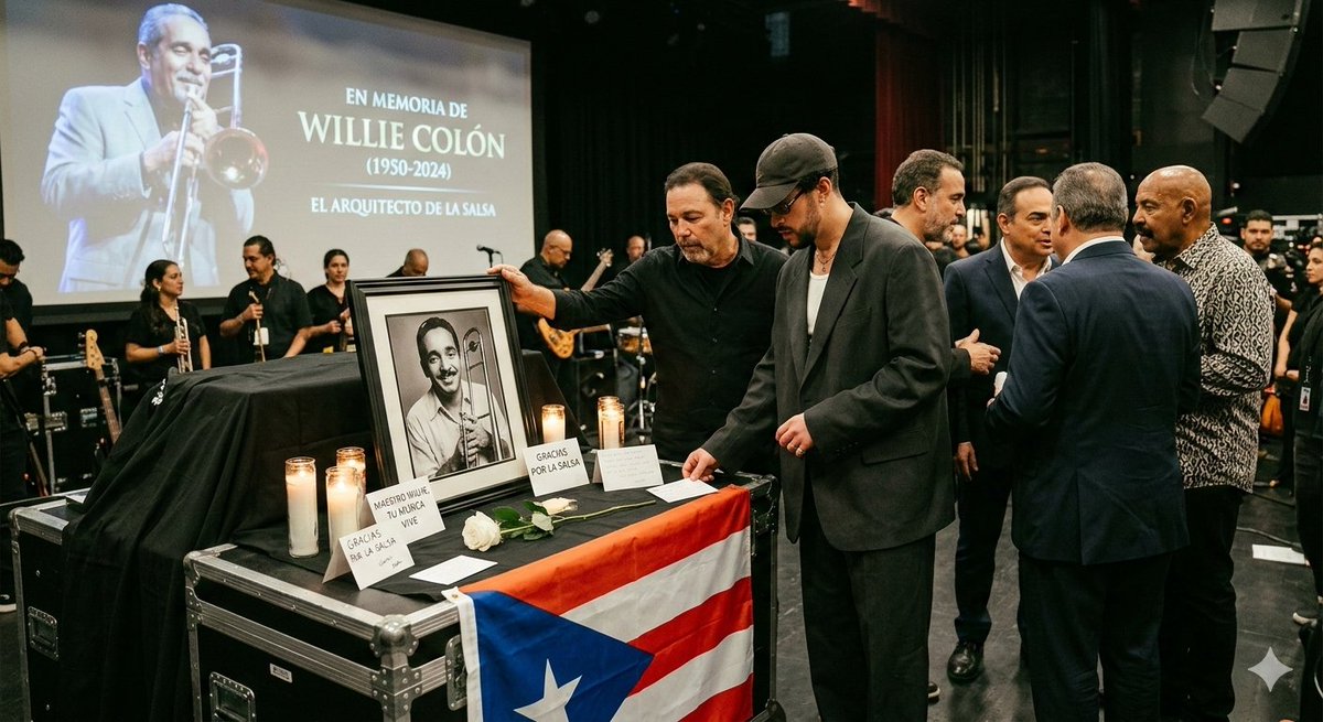La salsa está de luto… 🎺 Artistas como Rubén Blades, Bad Bunny, Gilberto  Santa Rosa y Óscar D'León rinden homenaje a Willie Colón, uno de los  últimos gigantes de Fania Records. Su