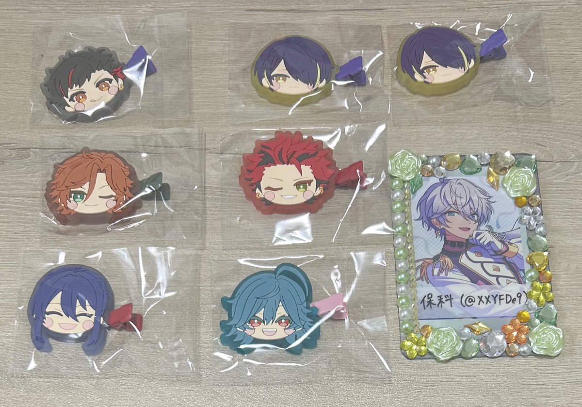 交換・譲渡】あんさんぶるスターズ あんスタ 前髪クリップ みにコレ