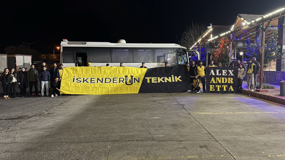 1907 ÜNİFEB İskenderun Teknik Üniversitesi örgütlenmesi olarak Kış Şenliği için Kayseri yolundayız.