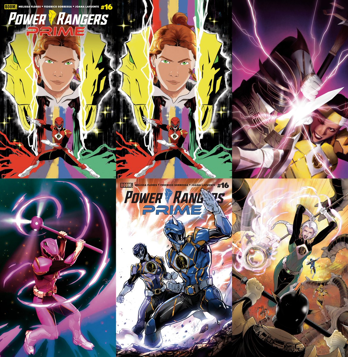 [2/2] The final issue in the series, @boomstudios' #PowerRangers Prime ...