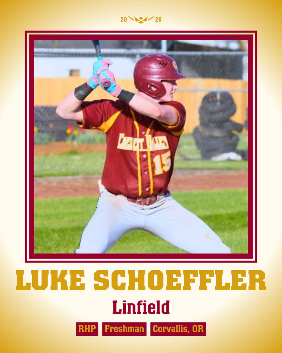 Wildcat on the way 🐾⚾️

<a href="/linfieldbsb/">Linfield Baseball</a> RHP Luke Schoeffler is headed home this summer to join the Knights! 🔥👑

Linfield is assisted by 2021 alum Jake Hoskins.

#knights26