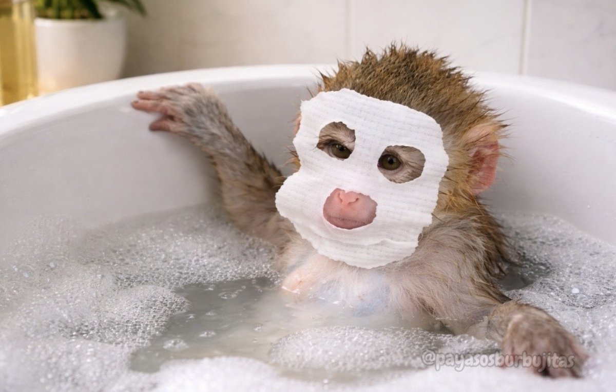 Yo tratando de rejuvenecer 20 años con una mascarilla china de $3 pesos.