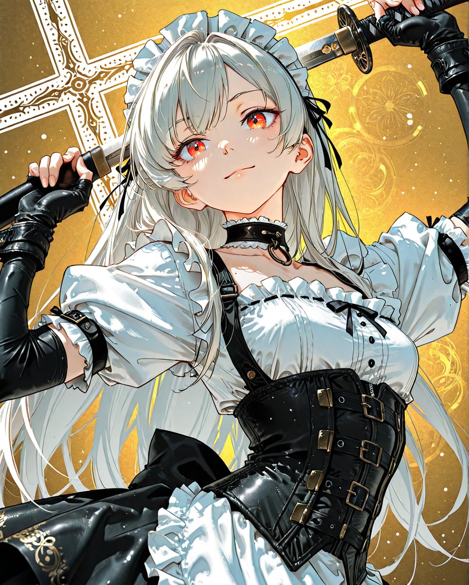 今週は少し雰囲気を変えて✙ Samurai Maid Girl⚔️ 過去の土曜メイド