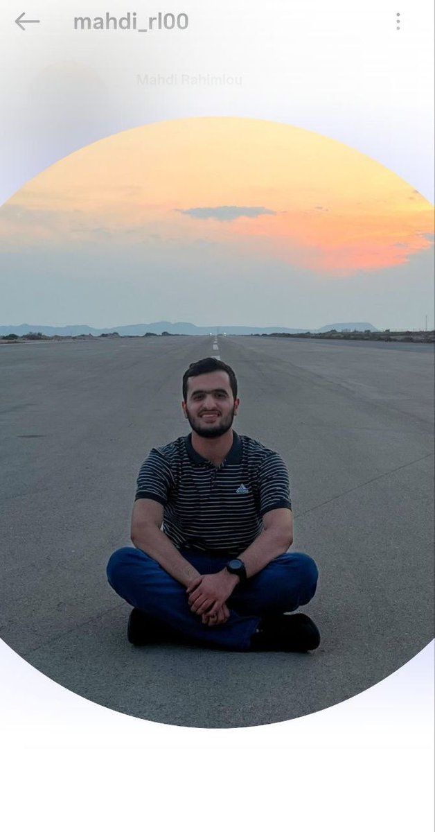 این لباس چارخونه ای هم شناسایی شد!!!!💩
 #مهدی_رحیملو
دانشجوی #دانشگاه_تهران
شماره موبایلش
+989354224970
پیج اینستاش
mahdi_rl00
آیدی تلگرامش
Mahdirahimlou