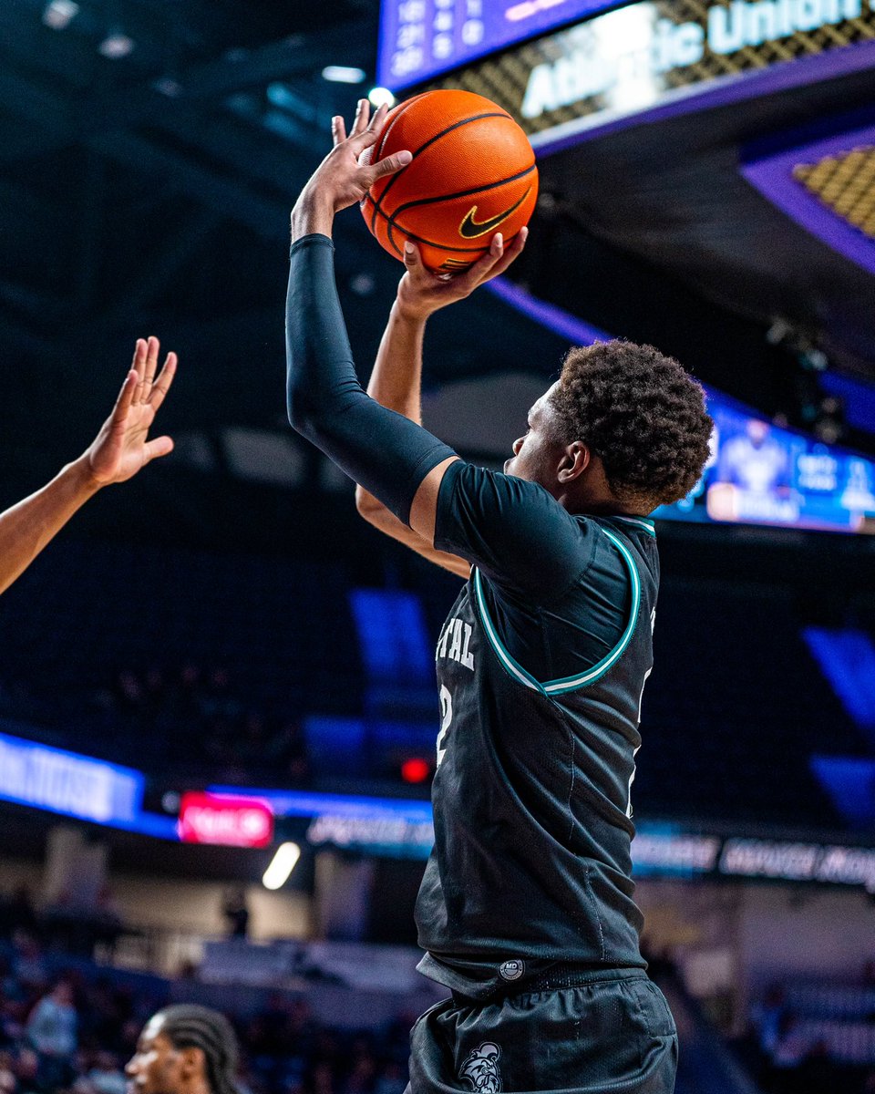 CoastalMBB's tweet photo. Tonight marks a Coastal record 11 SBC wins. 

CHANTS 👌 https://t.co/Ebh2pZ6wOZ