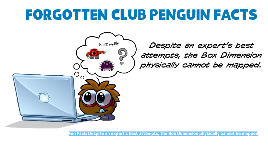Forgotten Club Penguin Facts tweet media