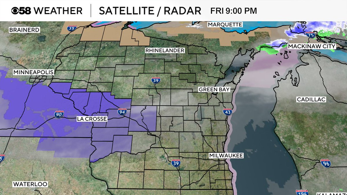 No winter weather advisories for our area at this time.