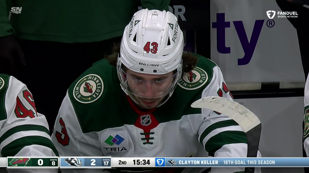 Sportsnet's tweet photo. Meanwhile on the Wild bench 👻

📺: SN360
📲: Stream on Sportsnet+ https://t.co/EY2GfBDfAN