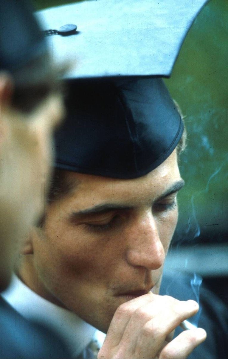 Standing there with a frown and a cigarette posting pictures of yourself on the internet