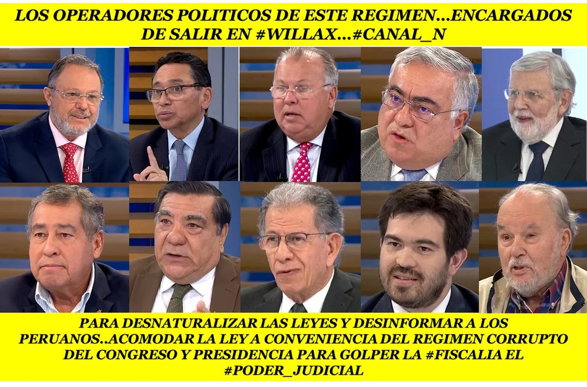 JFBC472's tweet photo. @ChacoteroPeru Siguen desfilando los "expertos" por medios mermeleros, defensores de blancos corruptos y pudientes! 💩💩💩💩💩💩 #PrensaBasura #PrensaMermelera #PrensaDifamadora #PrensaHipocrita #PrensaVendida #PrensaRacista #PrensaMiserable @RPPNoticias @CALPERUOFICIAL https://t.co/rqynRnWHig