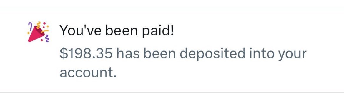 First payout on X! 😍🚀🚀.
Get innnnnn!!!! 😍🚀
Who needs the 8$?
👇