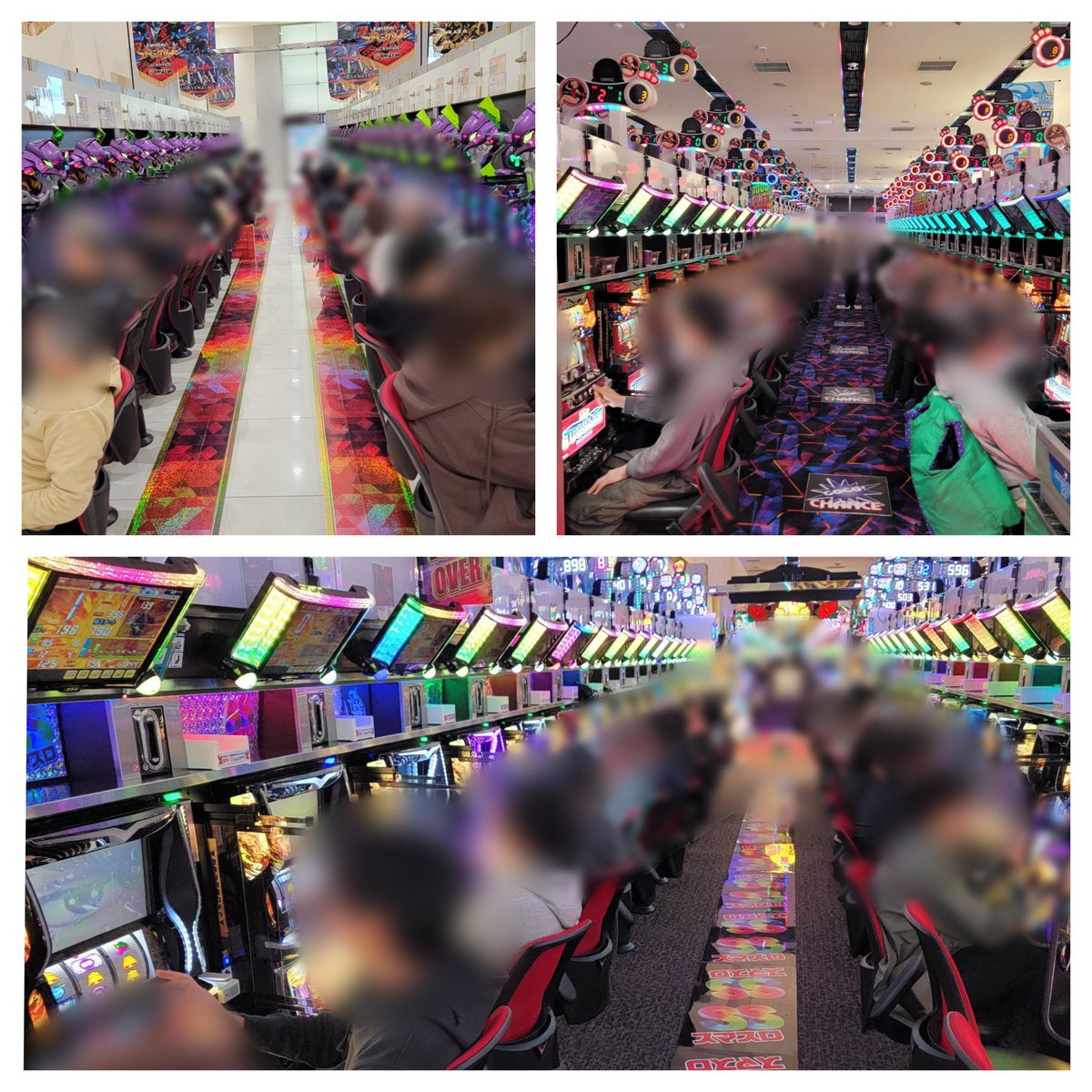 12:00になり、店内稼働は上昇⤴️⤴️ ジャグラーではマイジャグ5が