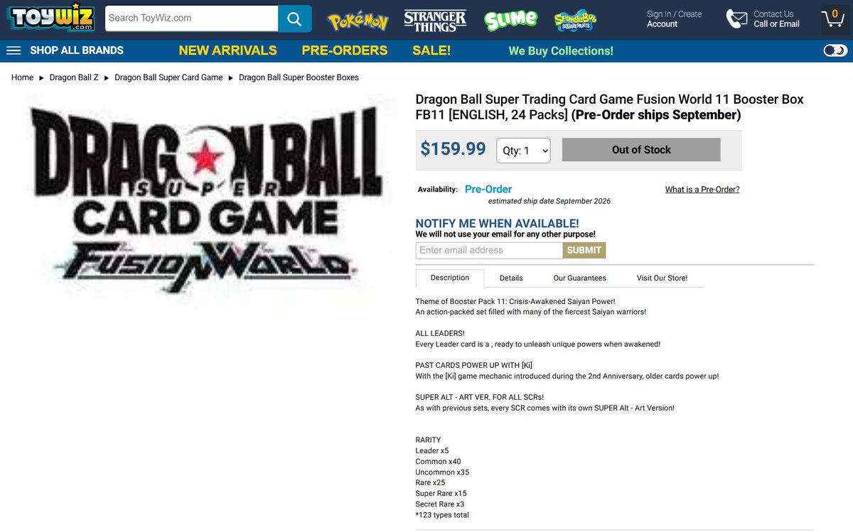 Dragon Ball Super TCG Links tweet media