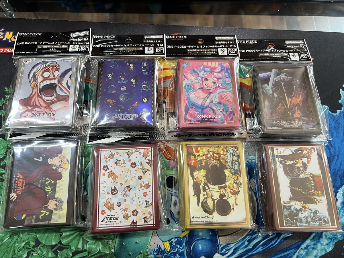 入荷情報③】 スリーブ各種 入荷いたしました😁 どれもいい🥰 ぜひお