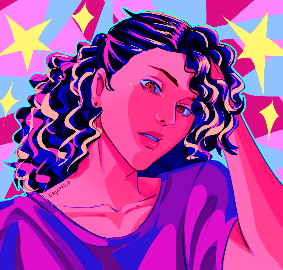 share your art and nationality 💛💙❤️🇻🇪