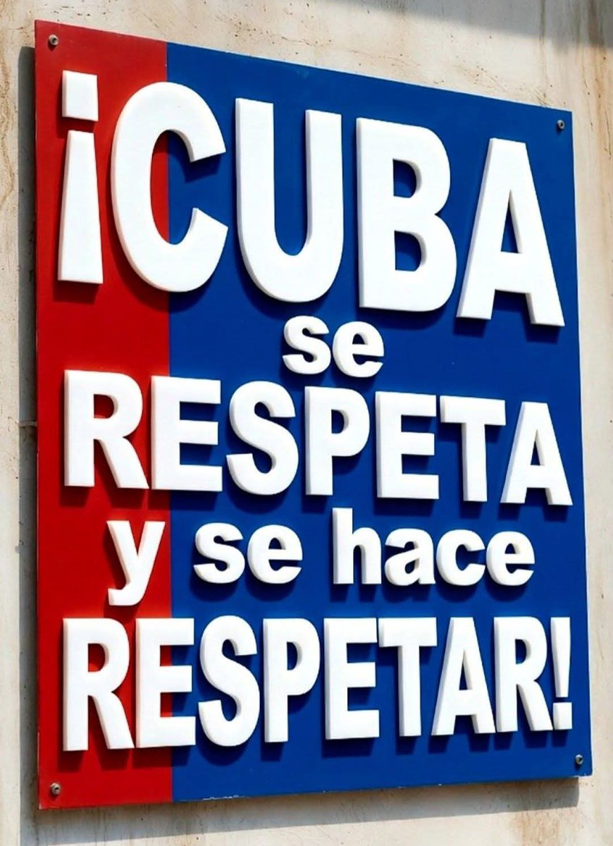 #CubaEstáFirme. "Si se tiran... quedan!". <a href="/ICIDCA3/">ICIDCA AZCUBA</a>.