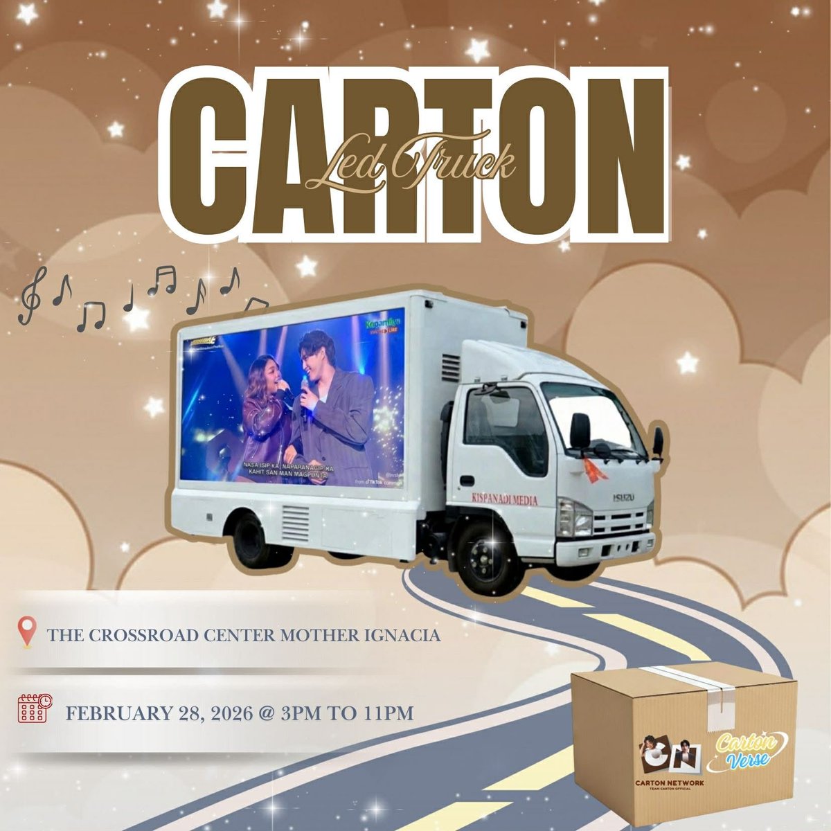 teamcartonverse's tweet photo. Ready to bring the noise! Team Live is out in full force for the Big Night with Carmelle and Anton ✨
#Carton #CarmelleCollado #AntonVinzon #TeamCartonVerseOFC #TheBignight https://t.co/rWubUyLzgI