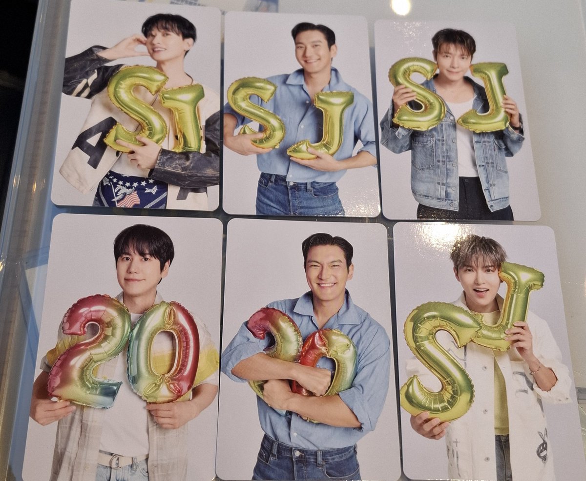 SUPERJUNIOR スジュ SJMarket SJマーケット 交換 ランダムフォトカード