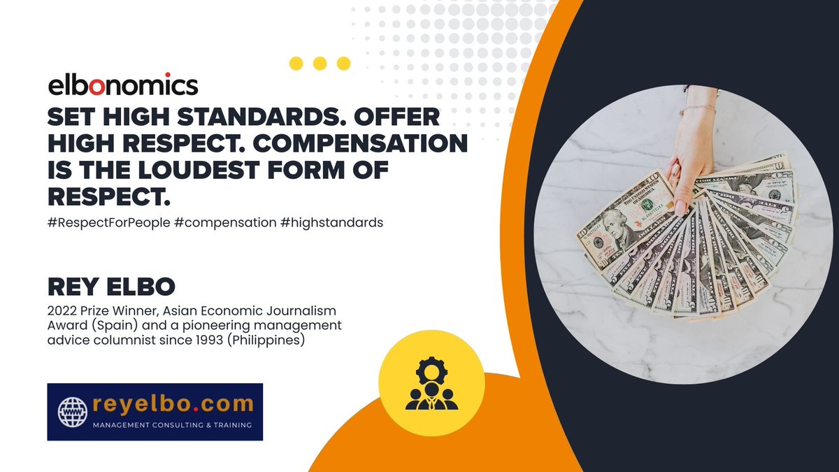 Rey_Elbo's tweet photo. #ELBONOMICS Feb 28, 2026 #SavvySaturday
Ignore the minimum wage. Pay skilled workers the right amount of pay and perks. Then require them to exceed your #highstandards. #performancestandards #respectforpeople https://t.co/S9S9ZYbzAK