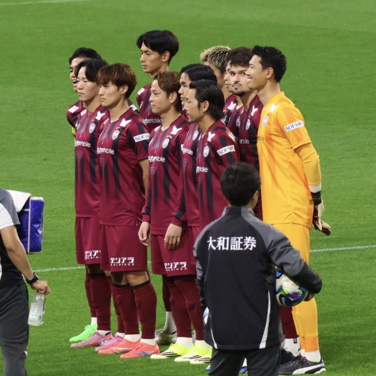 初スタメン海斗✨️
緊張の面持ち🤭

 #山田海斗
 #ヴィッセル神戸