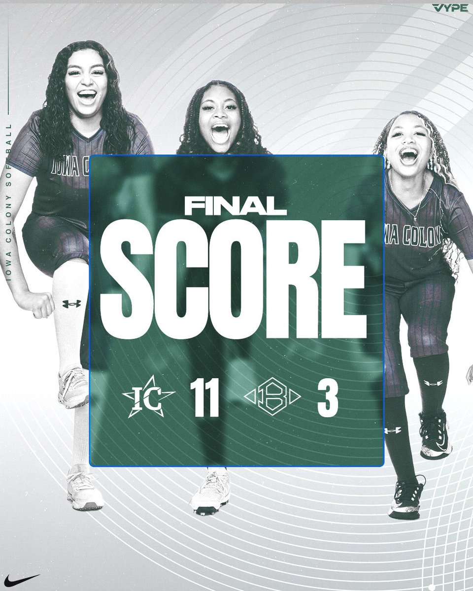 Iowa Colony Softball tweet media
