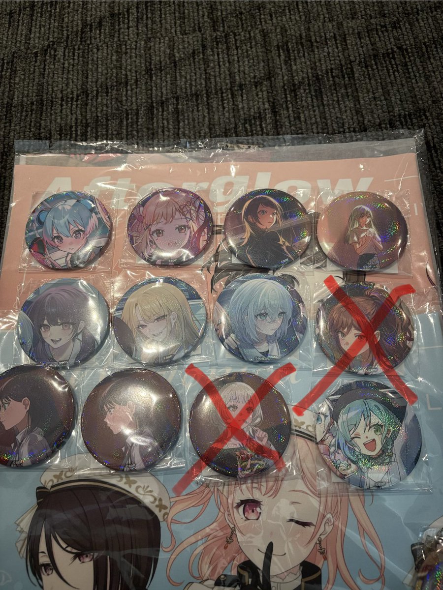 バンドリ 10th Anniversary LIVE 缶バッジくじ 【希望】 缶バッジ