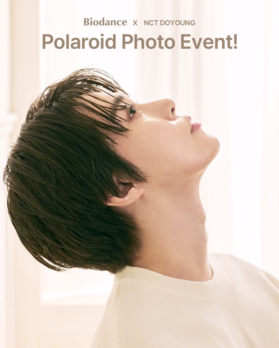 biodance_korea's tweet photo. BIODANCE X NCT DOYOUNG EVENT! 🤎

바이오던스가 준비한 네번째 이벤트!
NCT 도영의 친필 사인이 담긴 폴라로이드를 드립니다 📸

| 올리브영 단독 EVENT |

🪄NCT 도영 사인 폴라로이드 증정 이벤트

☑️ 구매 기간 : 3/1 (일) 00:00 ~ 3/7 (토) 23:59
☑️ 응모 기간 : 3/1 (일) 00:00 ~ 3/10 (화) 23:59
☑️ 당첨자 발표 : 3/13 (금) 개별 연락
☑️ 내용 : 올리브영 온/오프라인몰에서 바이오던스 제품 3만원 이상 구매 후 인증 시 추첨을 통해 10분께 NCT 도영 사인 폴라로이드 증정 -!!

*주의사항 및 보다 자세한 이벤트 세부사항은 위 공지 이미지를 확인해주시기 바랍니다.
*응모폼은 이벤트 오픈과 함께 오픈됩니다.

#바이오던스 #BIODANCE #GLOWICON
#NCT도영 #NCTDOYOUNG