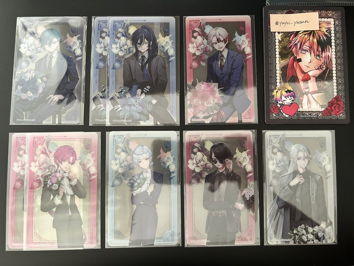 譲渡・交換】あくねこ 4周年 クリアカード 缶バッジ 特典 譲