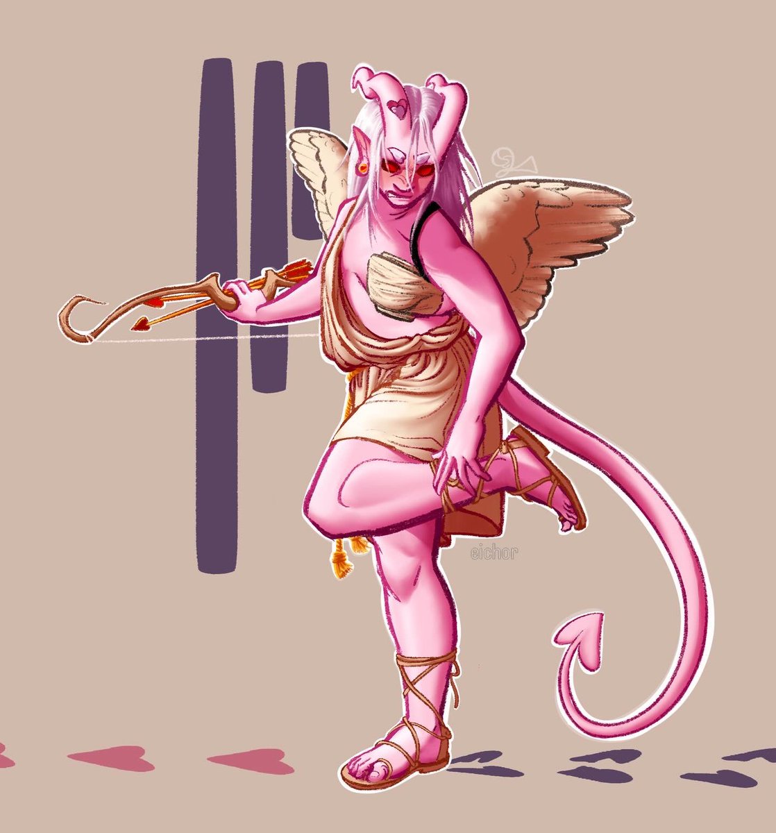 eich0r's tweet photo. Did you have a PIECE OF SHIT VALENTINE’S DAY? Did that Cupid’s Arrow(TM) NEVER STRIKE? You might be eligible for compensation! Call 1 (800) KILL-THISGUY IMMEDIATELY!

#oc #tiv #dnd #pathfinder https://t.co/b7knzlfBKM