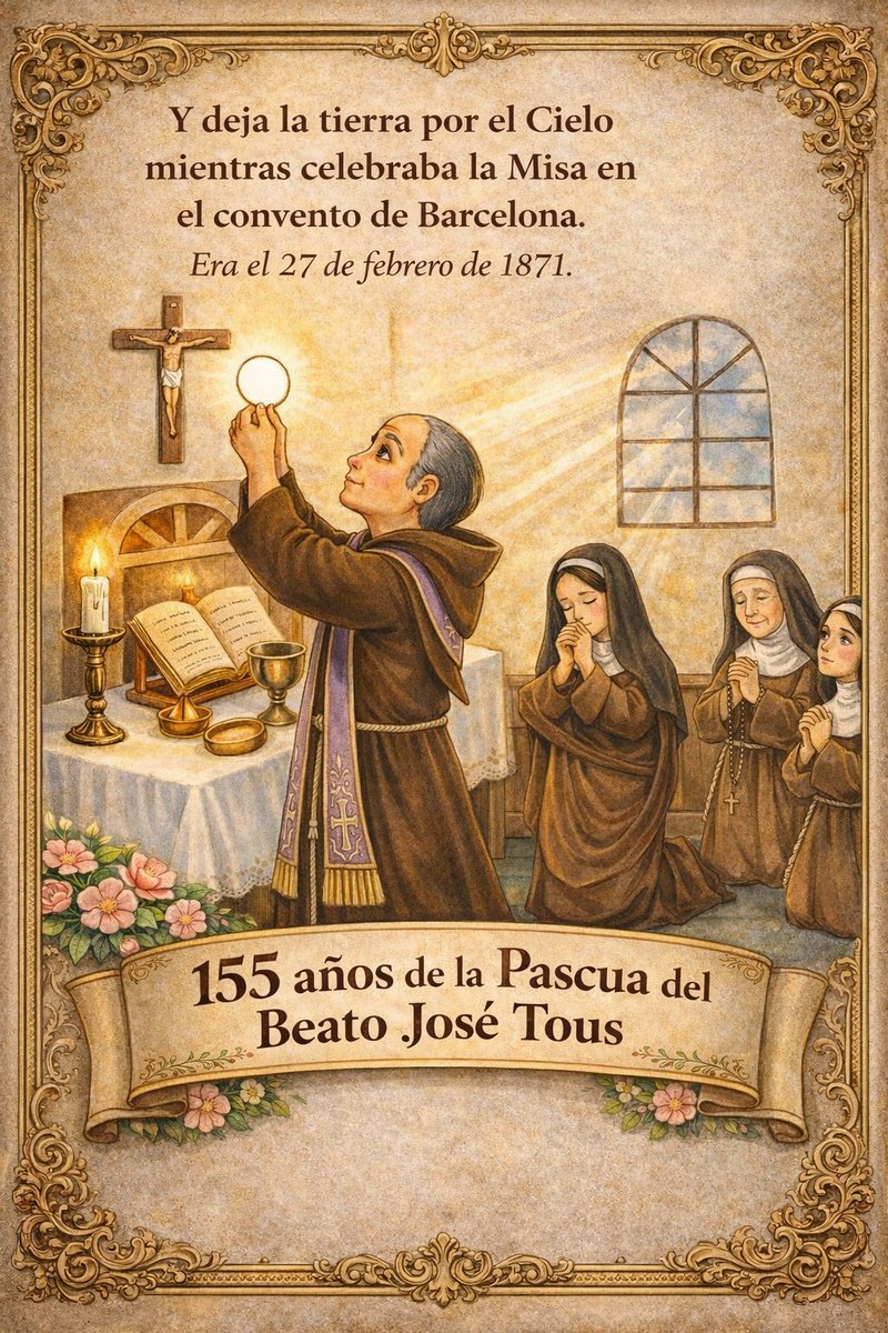CapuchinasM's tweet photo. Beato José Tous, ruega por nosotros.
#capuchinos #franciscanos https://t.co/o9bCBswLm0