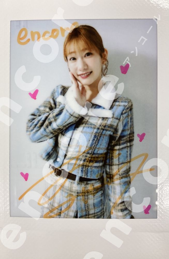 岡咲美保 サイン入りチェキを1名様に🎁 2nd ミニアルバム『MY GLEAM