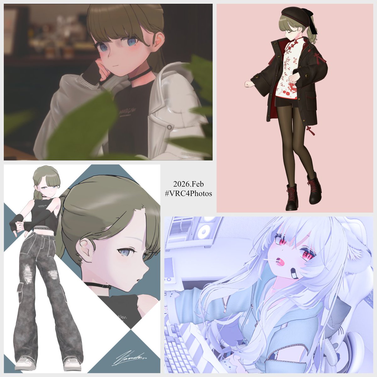 2026-02 #VRC4Photos
初めて魚眼で納得できた月かも