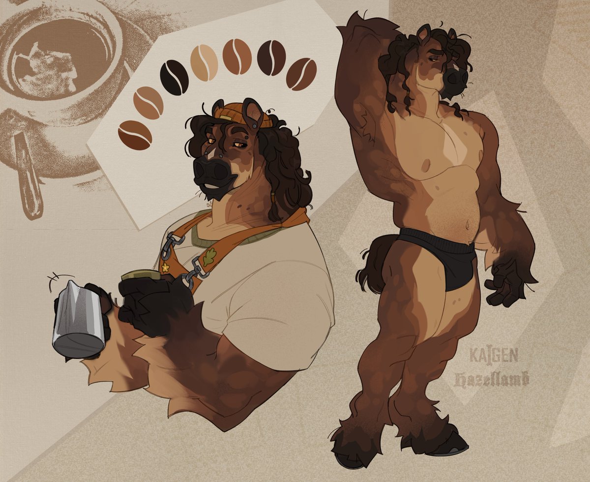 Barista horse 
Collab design with  <a href="/hazellamba/">✶ 𝐡𝐚𝐳𝐞𝐥𝐥𝐚𝐦𝐛 ✶</a>
