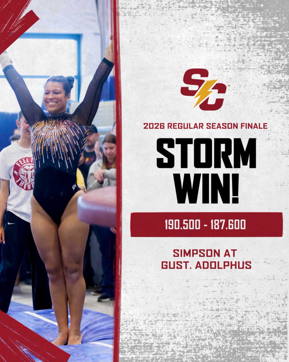 Simpson Women's Gymnastics tweet media