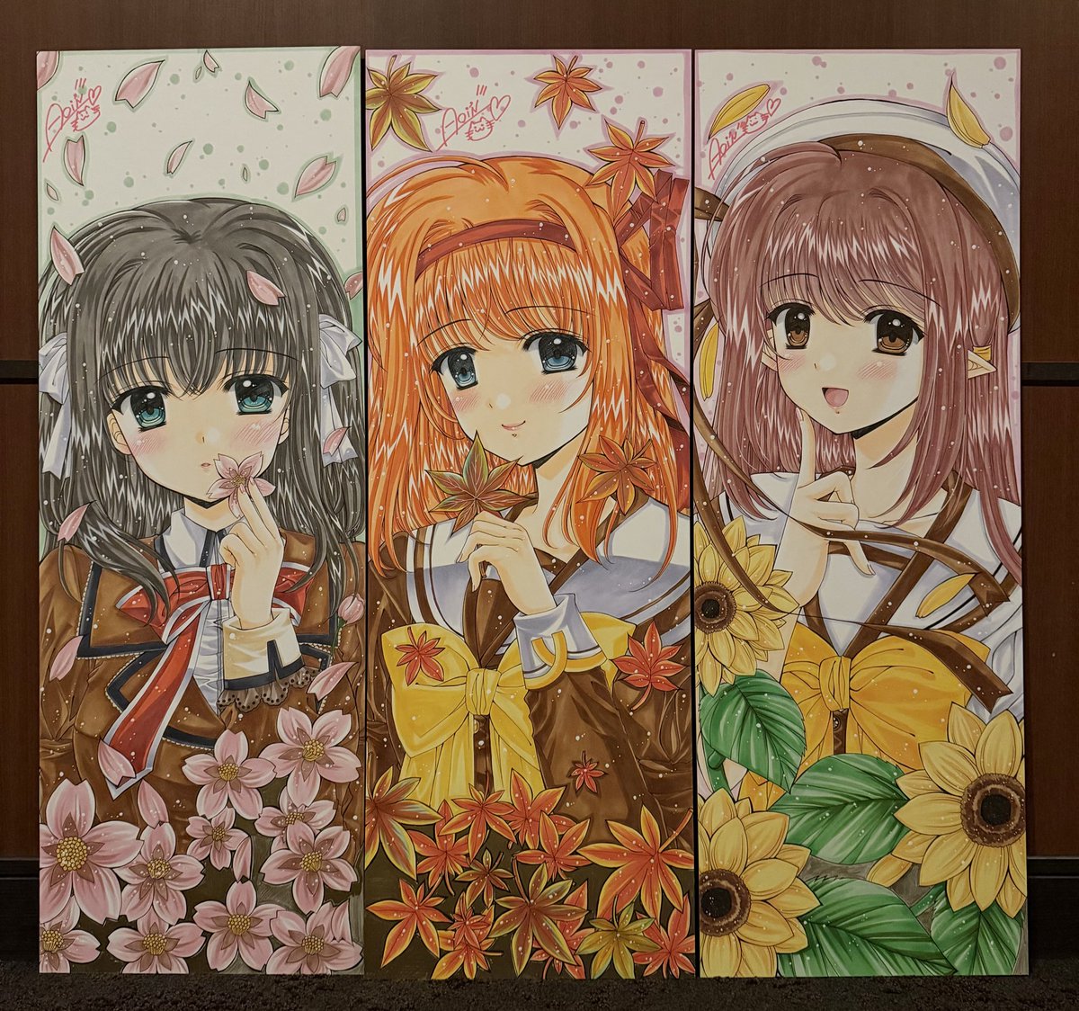 仙台に到着‼️ 着いてから会場まで原画を渡しに行ってきました