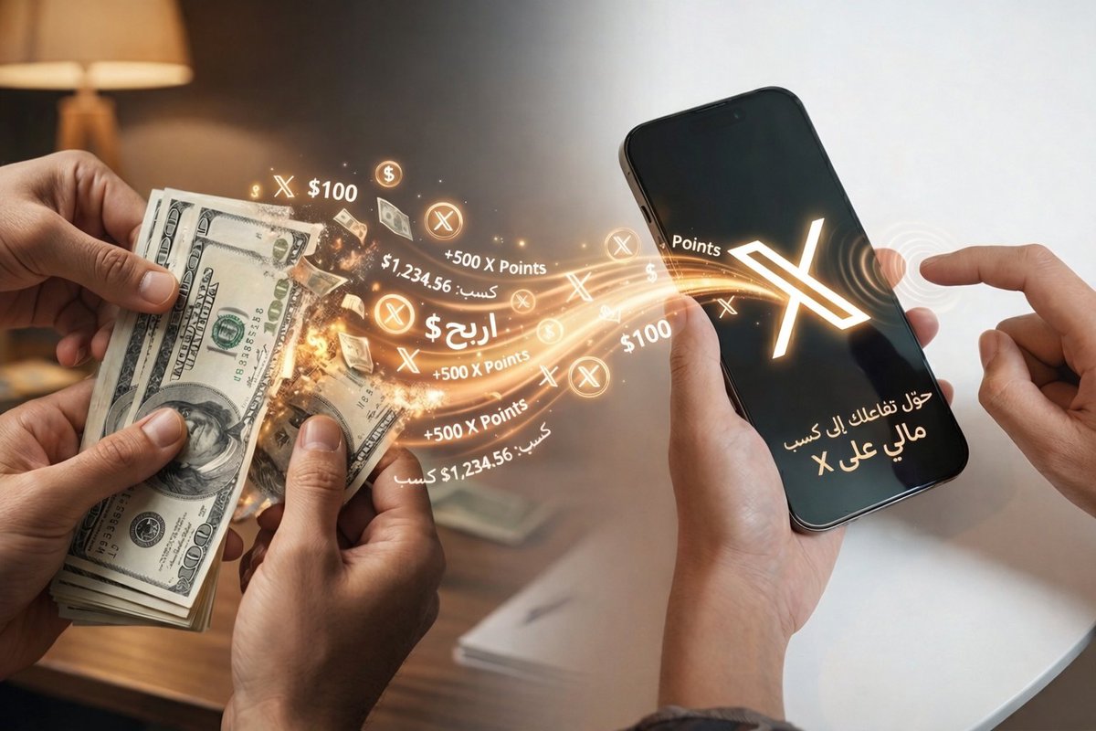 لا تنتظر الحظ منصة إكس تكافئ المجتهد 💰
مالذي يمنعك من توثيق حسابك والاستمرارية 
صناع المحتوى أصبحوا يكافؤن مقابل مجهوداتهم كل 14 يوم من #أرباح_تويتر 

الحسابات الموثقة وغير الموثقة استثمروا جهودكم في تطوير ونمو حساباتكم 💯