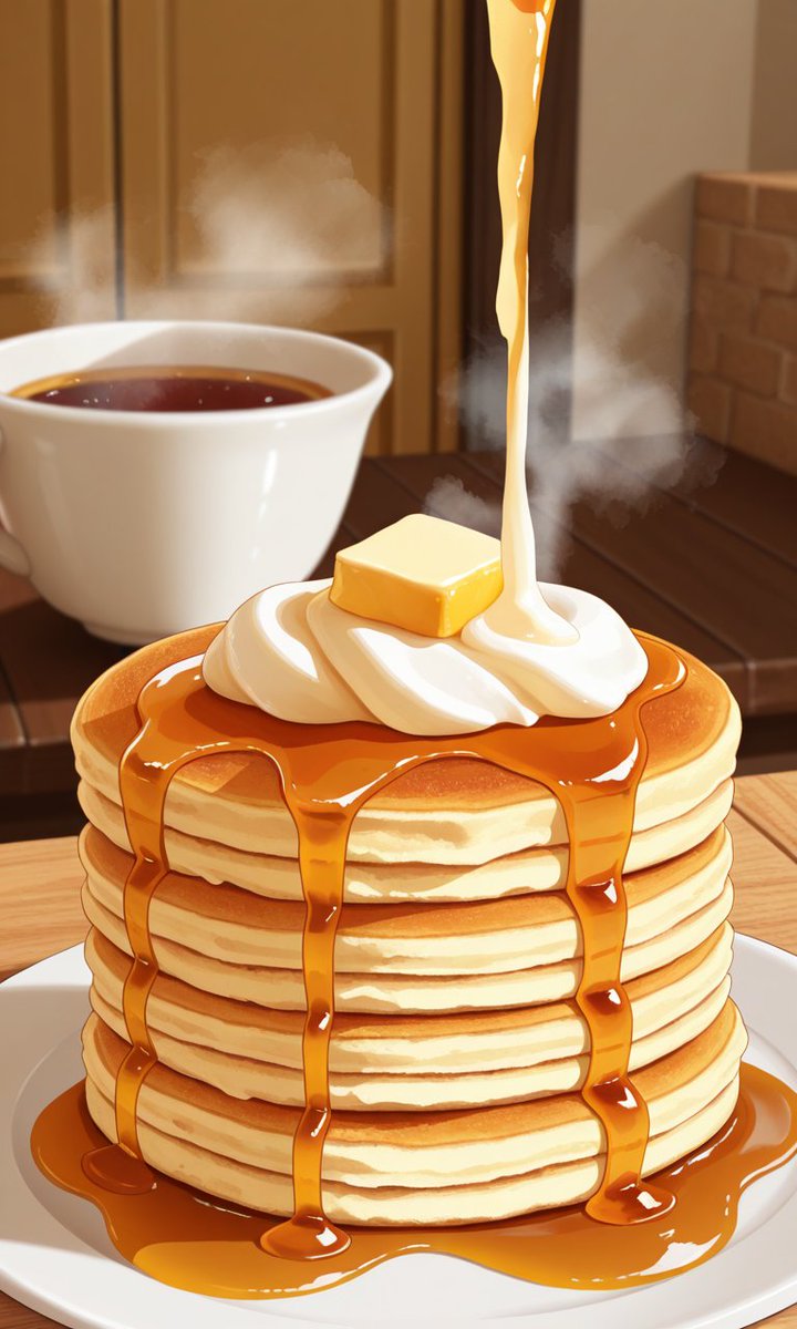 今日のパンケーキ！