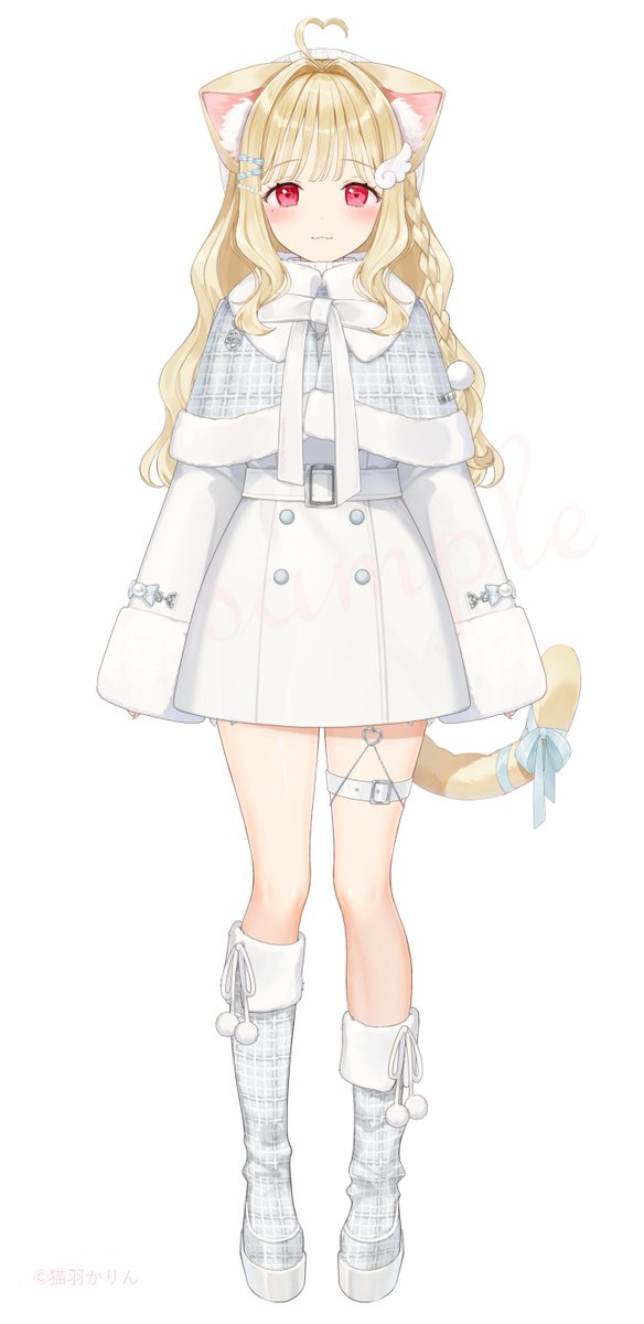 猫羽かりんちゃんの新衣装໒꒱.。 #necoma_kemo
お洋服やアクセサリーなどかりんちゃんと私のすきをたくさん詰めこんでおります。 
ので、めちゃくちゃかわいいですよしなに! 