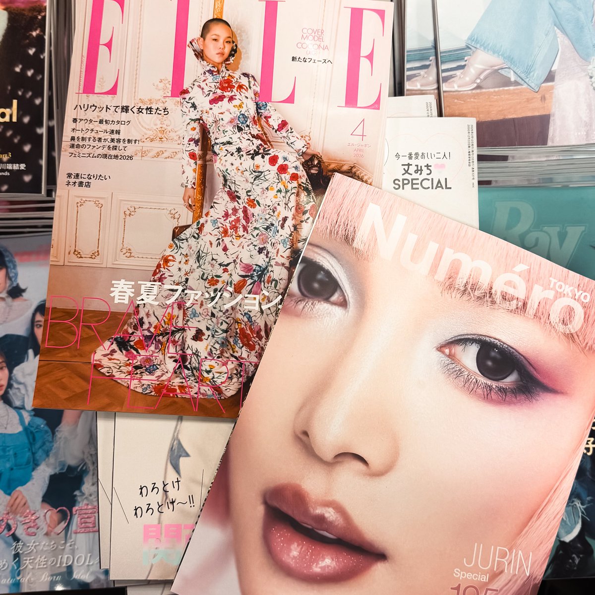 どちらもゲット🫶🏻⭐︎
#NuméroTOKYO
#XG_JURIN
#ELLEJapan
#CoconaXGucci
#XG_COCONA