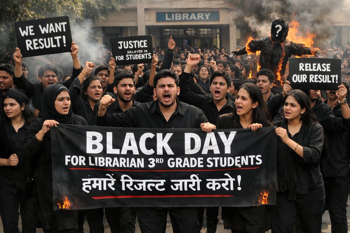 21,000 खुश चेहरे आज अजमेर में 😊
हज़ारों उदास चेहरे आज घरों में 😔

वजह: <a href="/alokrajRSSB/">Alok Raj</a> की लापरवाही से अटका Librarian Grade 3 का रिजल्ट।

मोदी जी, भजनलाल जी, क्या यह न्याय है?
#28FebBlackDay #RSSB <a href="/narendramodi/">Narendra Modi</a> <a href="/BhajanlalBjp/">Bhajanlal Sharma</a>